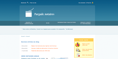 Miniature du site