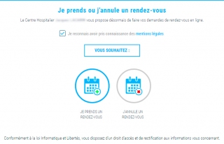 Slide du projet HBooker - Demandes de rendez-vous en ligne