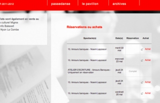 Association pour la Danse Contemporaine - Site de l'Association pour la Danse Contemporaine